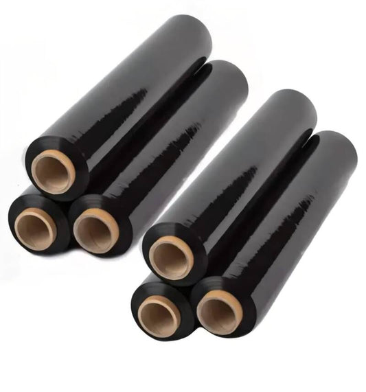 Black Shrink Wrap 500mm x 250m 23mu – Standard Core