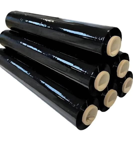Black Shrink Wrap 400mm x 200m 23mu – Standard Core