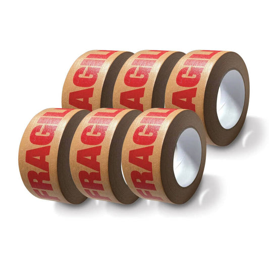 Fragile Kraft Paper Tape 50mm x 50m