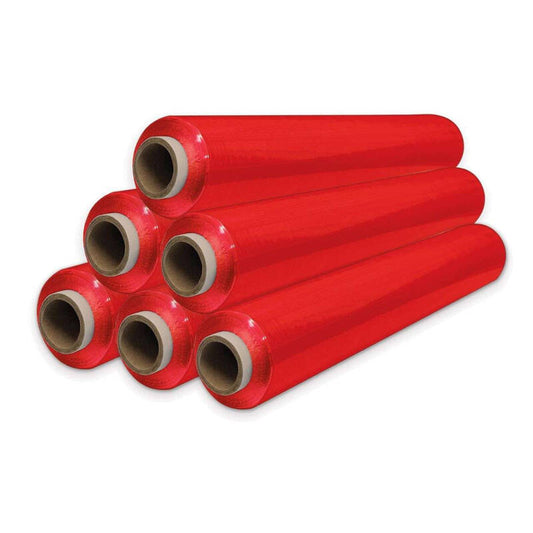 Red Shrink Wrap 400mm x 250m 20mu – Standard Core